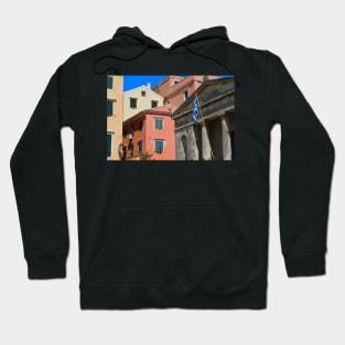 A View of Corfu Town, Greece Hoodie